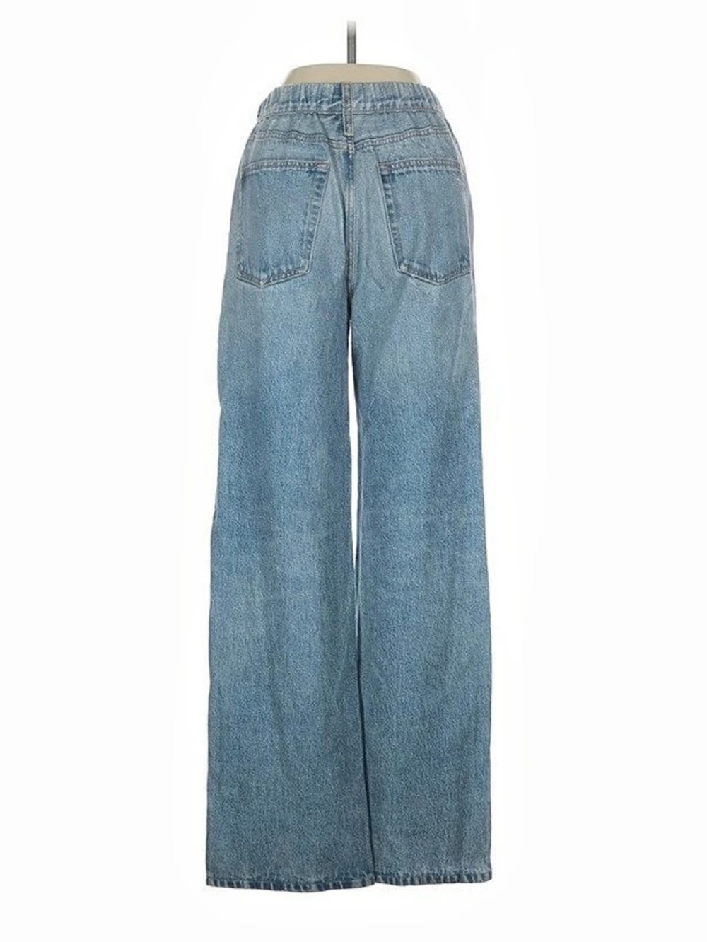 rag & bone sweatpants Miramar Wide Leg Jeans Blue XS Tall - Picture 2 of 7